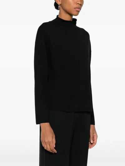 Marc O'polo Mock-neck Sweater In Black