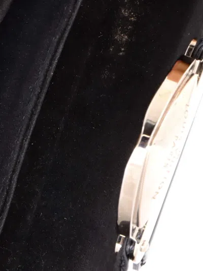 Pre-owned Louis Vuitton Montaigne Epi Leather Clutch Bag In Black