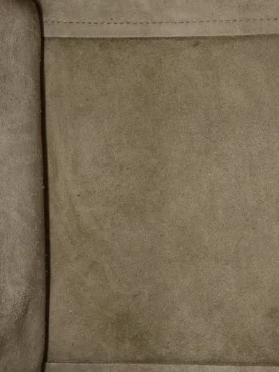 Pre-owned Celine Big Bag Grained Calfskin Small Satchel In Neutral