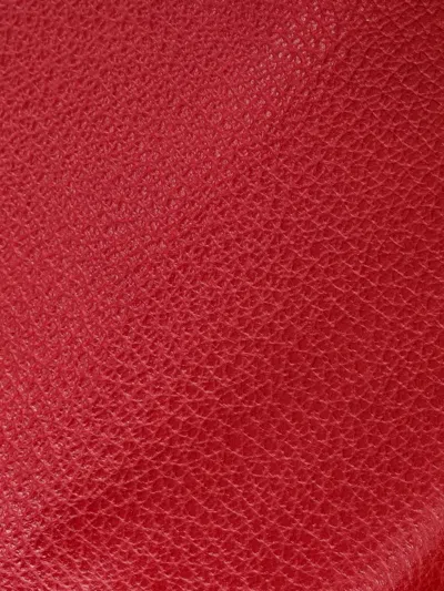 Pre-owned Saint Laurent Sunset Satchel Leather Medium Crossbody Bag In Red