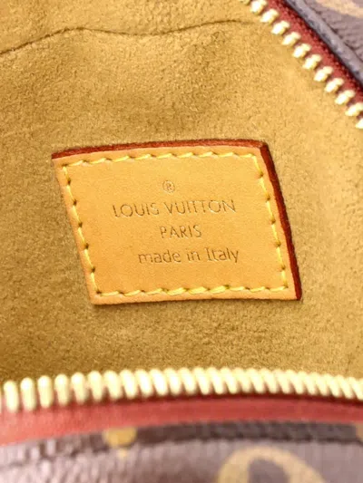 Pre-owned Louis Vuitton Boite Chapeau Souple Bag Monogram Canvas Pm Crossbody Bag In Brown