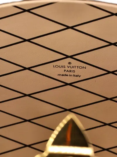 Pre-owned Louis Vuitton Petite Boite Chapeau Bag Monogram Canvas Crossbody Bag In Brown