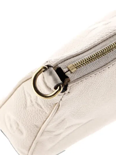 Pre-owned Louis Vuitton Multi Pochette Accessoires Monogram Empreinte Giant Crossbody Bag In Neutral