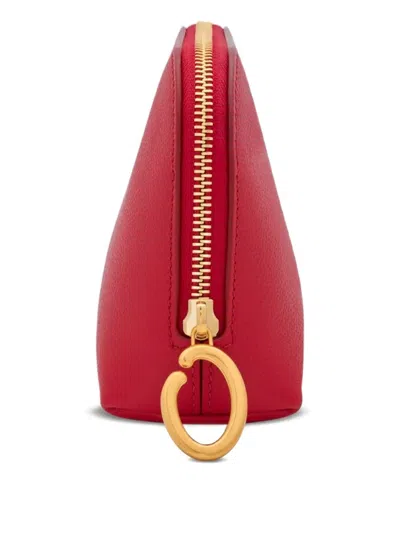 Oscar De La Renta Small Zip-up Makeup Bag In Pattern