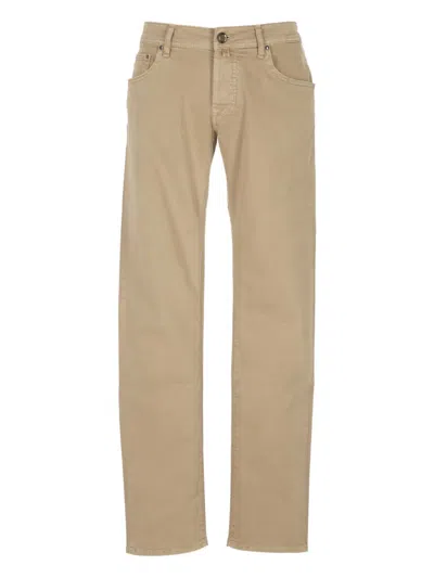 Jacob Cohen Buttoned Jeans In Multi