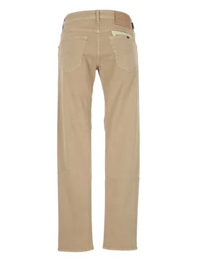 Jacob Cohen Buttoned Jeans In Multi