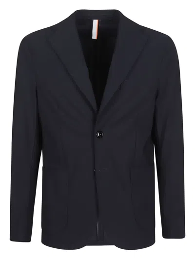 P.m.d.s Tailored Single Button Jacket With Notch Lapel In Multi