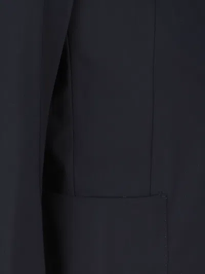 P.m.d.s Tailored Single Button Jacket With Notch Lapel In Multi