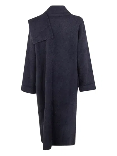 Blugirl Flower-button Cardigan In Blue