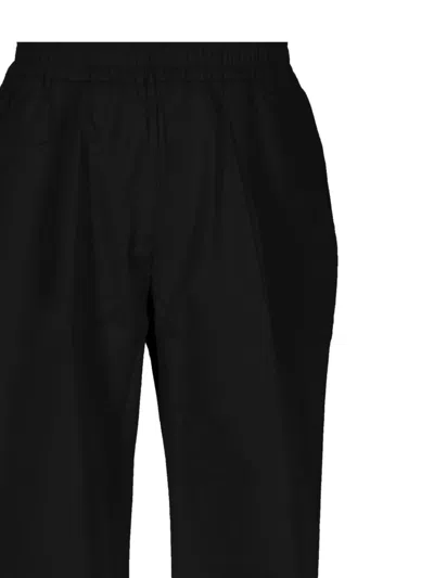 Family First Elasticated Trousers In Black