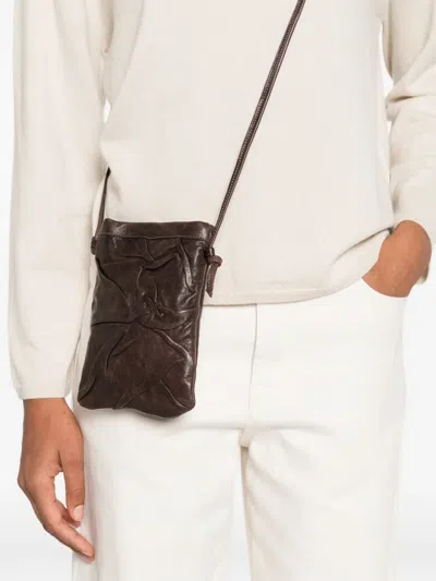 Sommet Ruched Paloma Crossbody Bag In Blue