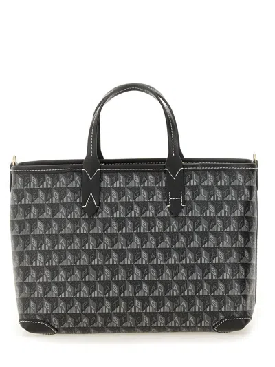 Anya Hindmarch I Am A Plastic Bag Tote Bag Xs In Black