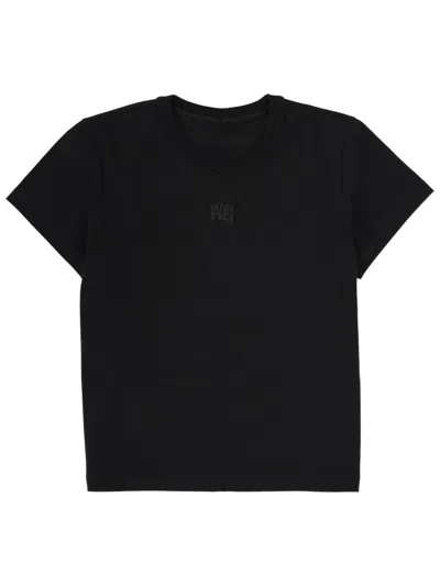 Alexander Wang T T By Alexander Wang "essential Shrunk" T-shirt In Multi