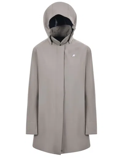 K-way Coats In Gray