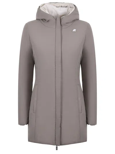 K-way Coats In White