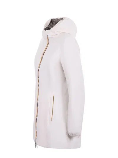 K-way Coats In White