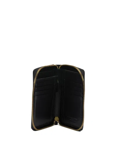Gianni Chiarini Gold-tone Hardware Wallets And Card Holders In Black