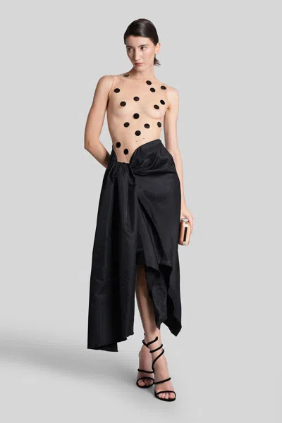 David Koma Long Dress In Multi