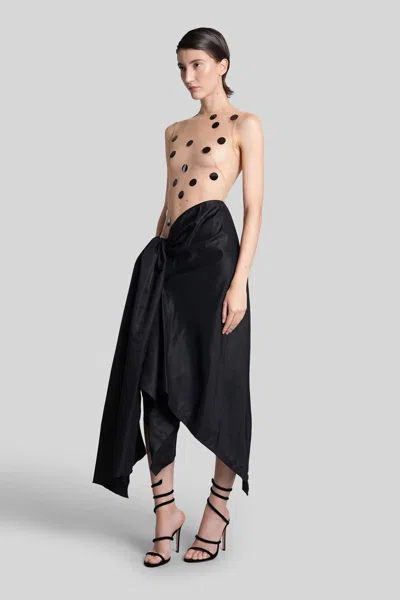 David Koma Long Dress In Multi