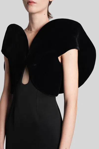 David Koma Long Dress In Multi