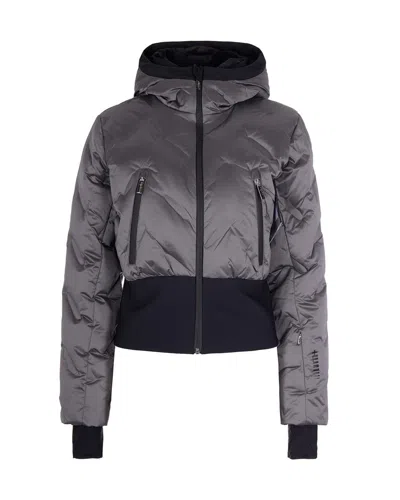 Rh+ Giubbino Calipso Ii Crop W Silver In Gray