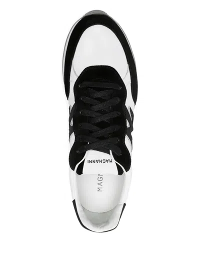 Magnanni Lace-up Logo Sneakers In Multi