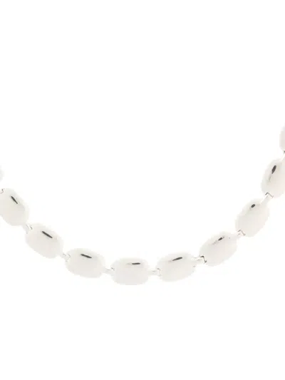 Lie Studio Monica Chain Necklace In Silver