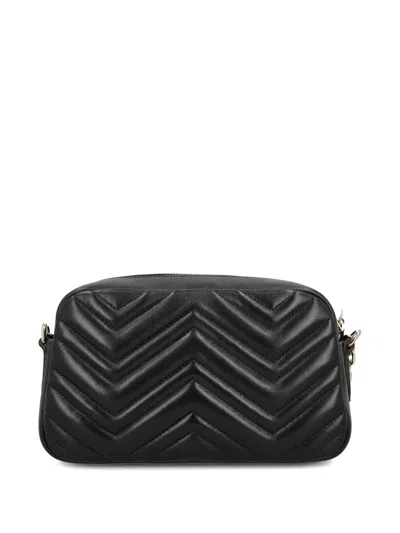 Gucci Small Gg Marmont Cross Body Bag In Black