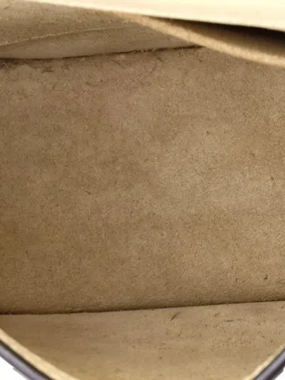 Pre-owned Chloé Nile Quilted Leather Small Crossbody Bag In Neutral