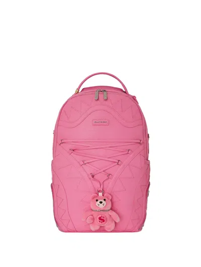 Sprayground Baby Bear Baddie Boss Backpack In Pink
