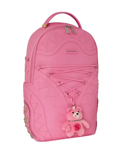 Sprayground Baby Bear Baddie Boss Backpack In Pink