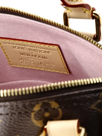 Pre-owned Louis Vuitton X Takashi Murakami Speedy Handbag Limited Edition Cherry Blossom Monogram 25 Satchel In Multi