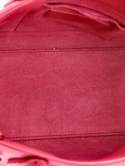 Pre-owned Saint Laurent Sac De Jour Bag Leather Nano Tote Bag In Pink