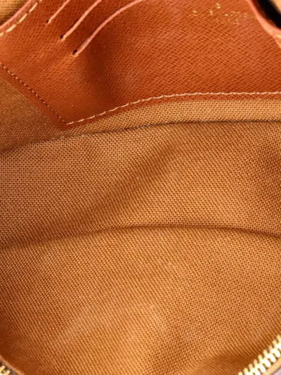 Pre-owned Louis Vuitton Ivy Wallet On Chain Monogram Canvas Shoulder Bag In Brown