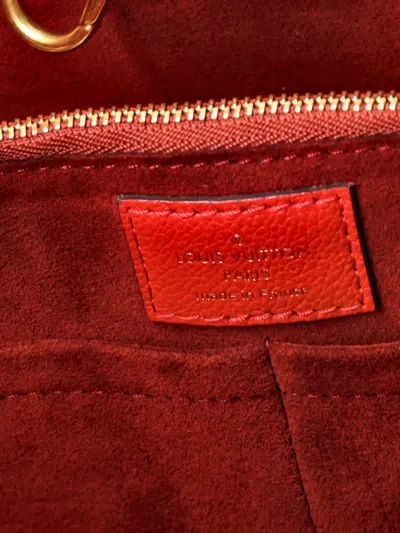 Pre-owned Louis Vuitton Kimono Handbag Monogram Canvas And Leather Mm Tote Bag In Brown