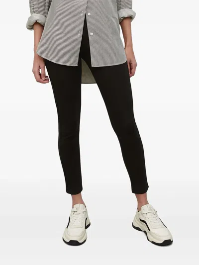 Marc O'polo High-waisted Stretch Leggings In Black