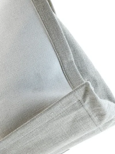 Pre-owned Saint Laurent Rive Gauche Shopper Canvas Large Tote Bag In Neutral