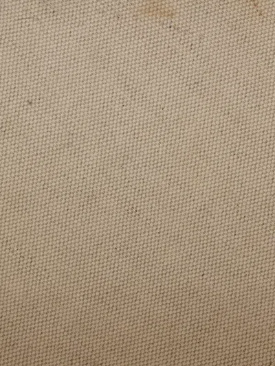 Pre-owned Saint Laurent Rive Gauche Canvas Bucket Bag In Black