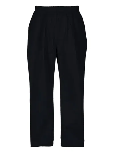 Family First Elastic-waist Trousers In Blue