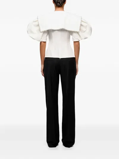Anouki Embellished Blouse In White