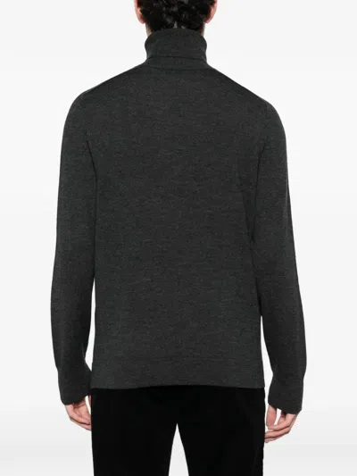 Marc O'polo Turtle-neck Sweater In Gray