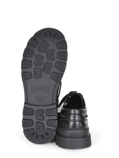 Camper Moccasins In Black