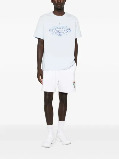 Casablanca Graphic Tee T-shirt In Blue