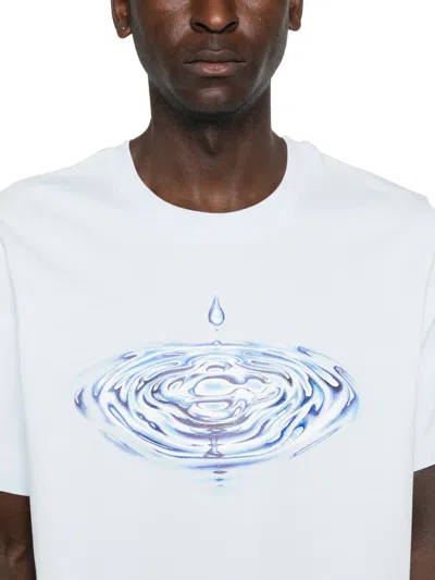 Casablanca Graphic Tee T-shirt In Blue