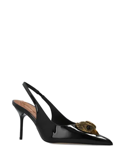 Kurt Geiger 85mm Large Eagle Sling Pumps In Black