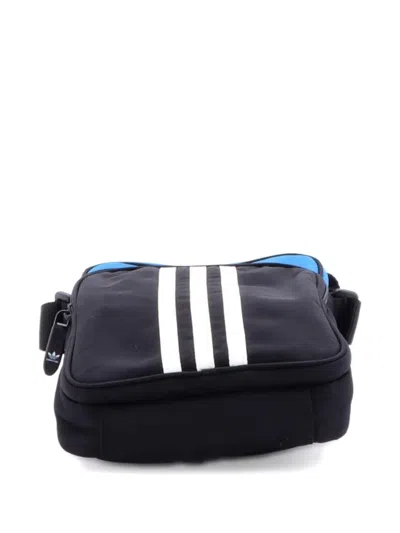 Pre-owned Balenciaga X Adidas Agneau Messenger Bag Nylon Small Crossbody Bag In Blue