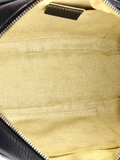 Pre-owned Gucci Soho Disco Leather Small Crossbody Bag In Black