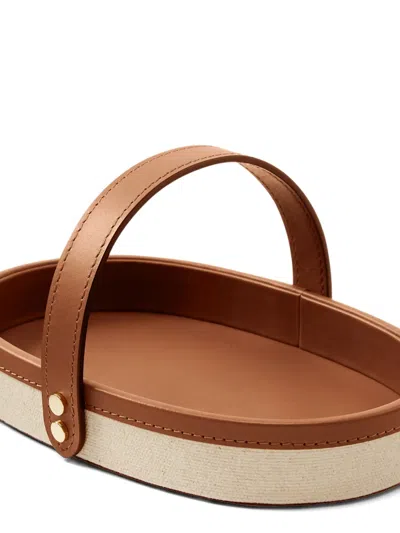 Ralph Lauren Wyatt Double Nut Bowl In Brown