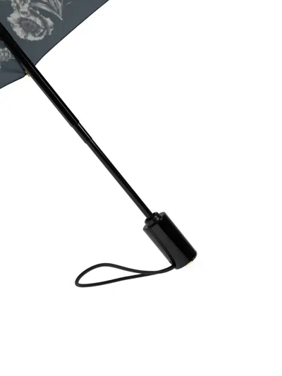 Moschino Graphic-print Umbrella In Black