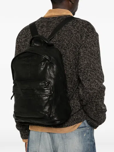 Sommet Zipped Pocket Backpack In Black